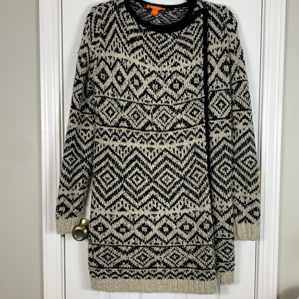 Joe Fresh grey/black cardigan sweater XS/TP
